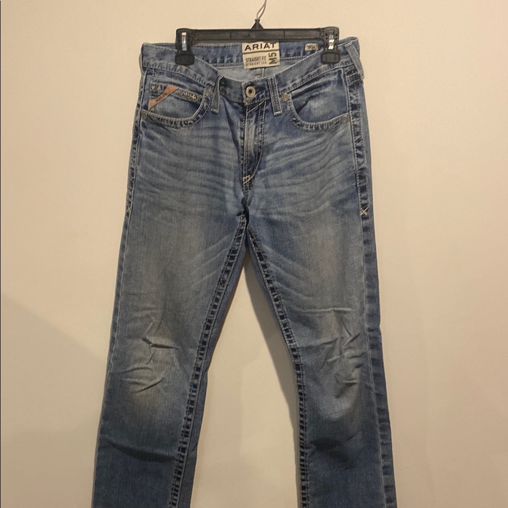 Ariat Men's Classic Straight Blue Jeans 30x34